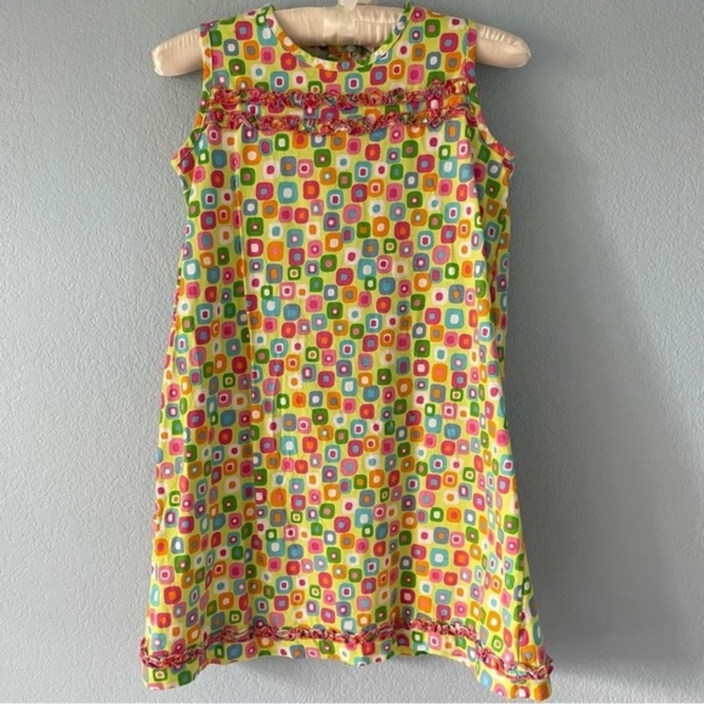 Hanna Andersson Colorful Sleeveless Dress
